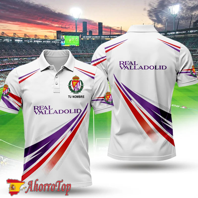 Real Valladolid – Polo Nueva Edición con Nombre Personalizado Real Valladolid – Polo Nueva Edición con Nombre Personalizado