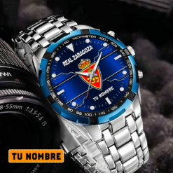 Real Zaragoza – Reloj Aurora Edición Especial con Nombre Personalizado