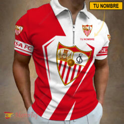 Sevilla FC – Polo con cremallera Nueva edición con Nombre Personalizado