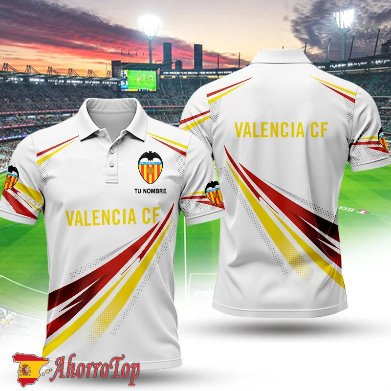 Valencia CF – Polo Nueva Edición con Nombre Personalizado Valencia CF – Polo Nueva Edición con Nombre Personalizado