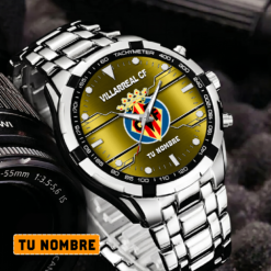 Villarreal CF – Reloj Aurora Edición Especial con Nombre Personalizado