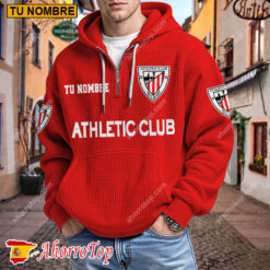 Athletic Bilbao – Hoodie de waffle Edición limitada con Nombre Personalizado
