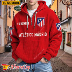 Atlético Madrid – Hoodie de waffle Edición limitada con Nombre Personalizado