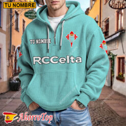 Celta Vigo – Hoodie de waffle Edición limitada con Nombre Personalizado