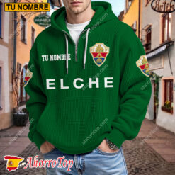 Elche CF – Hoodie de waffle Edición limitada con Nombre Personalizado