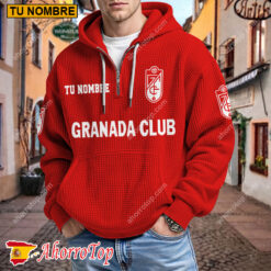 Granada CF – Hoodie de waffle Edición limitada con Nombre Personalizado