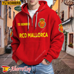 Real Mallorca – Hoodie de waffle Edición limitada con Nombre Personalizado