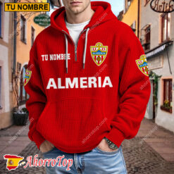 UD Almería – Hoodie de waffle Edición limitada con Nombre Personalizado