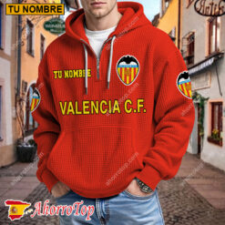 Valencia CF – Hoodie de waffle Edición limitada con Nombre Personalizado