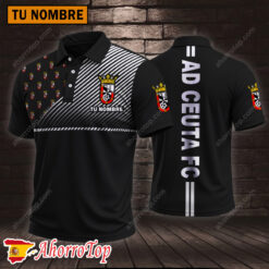 AD Ceuta FC – Polo Edición deportiva con Nombre Personalizado