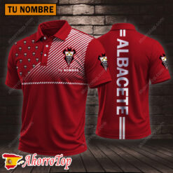 Albacete Balompié – Polo Edición deportiva con Nombre Personalizado