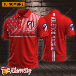 Atlético Madrid – Polo Edición deportiva con Nombre Personalizado