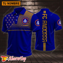 FC Andorra – Polo Edición deportiva con Nombre Personalizado