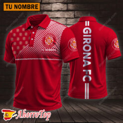 Girona FC – Polo Edición deportiva con Nombre Personalizado
