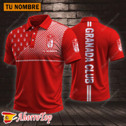 Granada CF – Polo Edición deportiva con Nombre Personalizado
