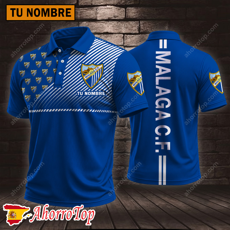 Málaga CF – Polo Edición deportiva con Nombre Personalizado Málaga CF – Polo Edición deportiva con Nombre Personalizado