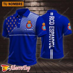 RCD Espanyol – Polo Edición deportiva con Nombre Personalizado