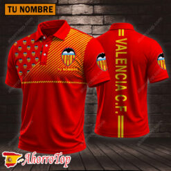Valencia CF – Polo Edición deportiva con Nombre Personalizado