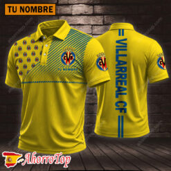 Villarreal CF – Polo Edición deportiva con Nombre Personalizado