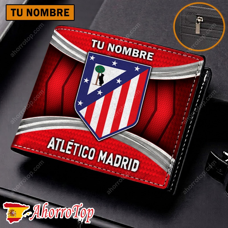 Atlético Madrid – Cartera Edición Especial con Nombre Personalizado Atlético Madrid – Cartera Edición Especial con Nombre Personalizado