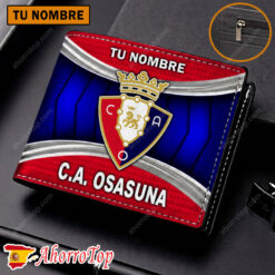 CA Osasuna – Cartera Edición Especial con Nombre Personalizado