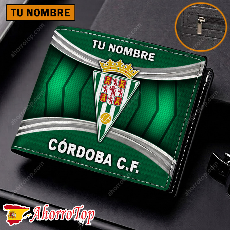Córdoba CF – Cartera Edición Especial con Nombre Personalizado Córdoba CF – Cartera Edición Especial con Nombre Personalizado