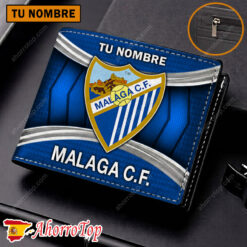 Málaga CF – Cartera Edición Especial con Nombre Personalizado
