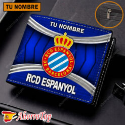 RCD Espanyol – Cartera Edición Especial con Nombre Personalizado