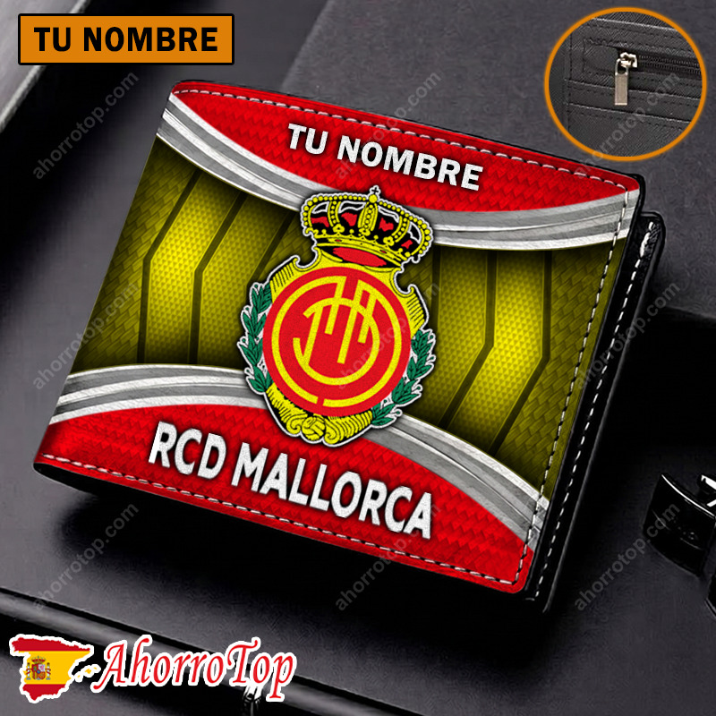 Real Mallorca – Cartera Edición Especial con Nombre Personalizado Real Mallorca – Cartera Edición Especial con Nombre Personalizado