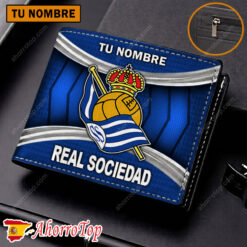 Real Sociedad – Cartera Edición Especial con Nombre Personalizado