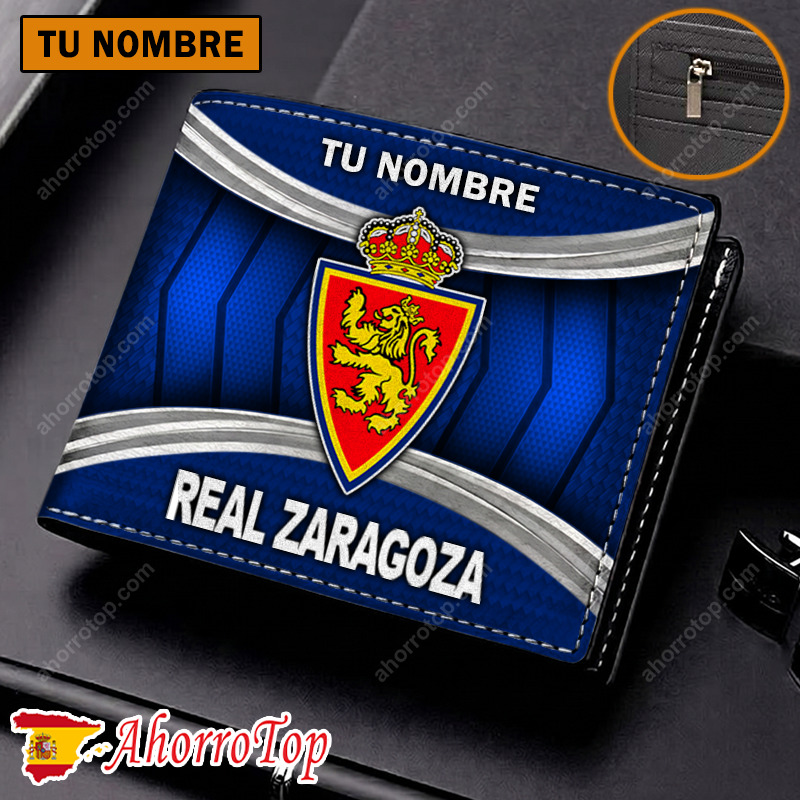 Real Zaragoza – Cartera Edición Especial con Nombre Personalizado Real Zaragoza – Cartera Edición Especial con Nombre Personalizado