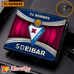 SD Eibar – Cartera Edición Especial con Nombre Personalizado
