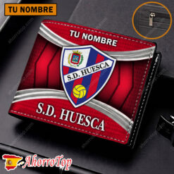 SD Huesca – Cartera Edición Especial con Nombre Personalizado
