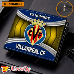 Villarreal CF – Cartera Edición Especial con Nombre Personalizado